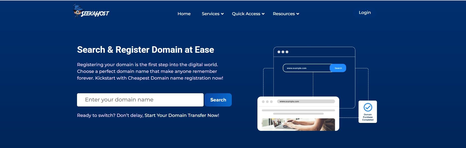 Cheap .IN domain registrar in India
