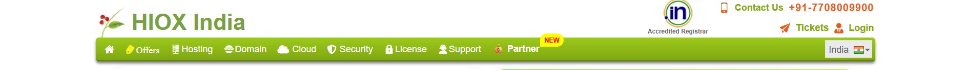 Indian .in domain providers