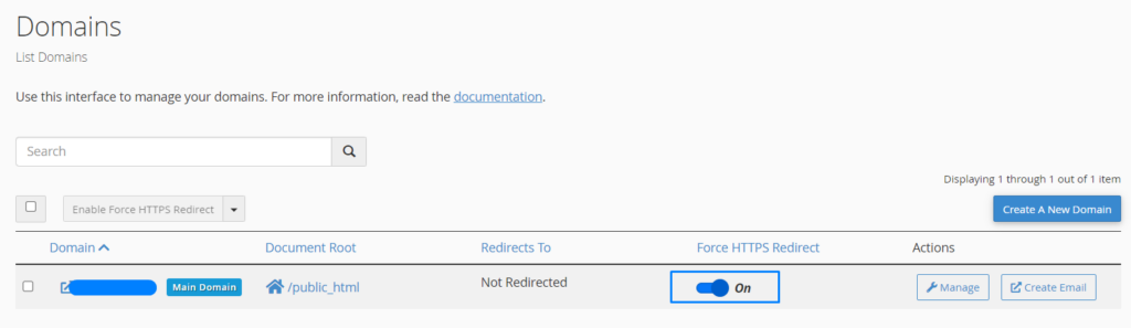 Force Https Redirect