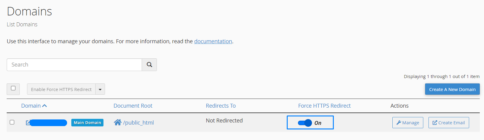 Force Https Redirect