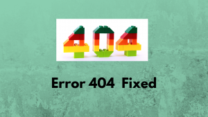 404 error