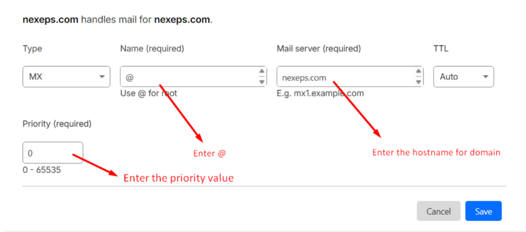 add MX record cloudflare