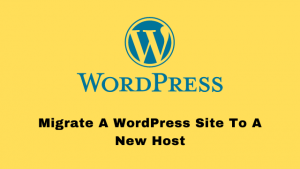 Migrate WordPress Site