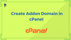 Create Addon Domain in cPanel