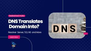 DNS Translates a Domain Name Into What