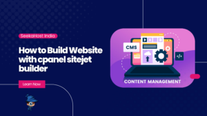 How to Build Website with cpanel sitejet builder