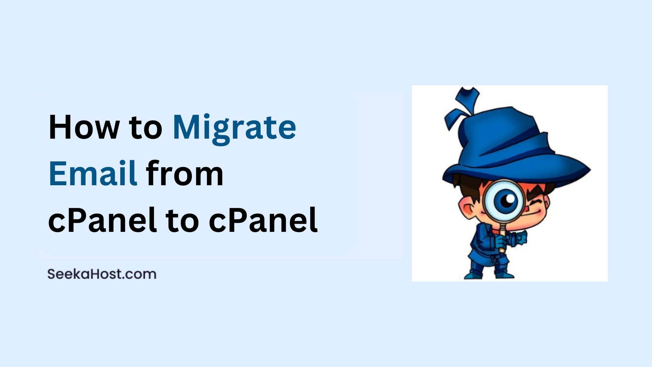 Migrate Email accounts from cPanel to cPanel