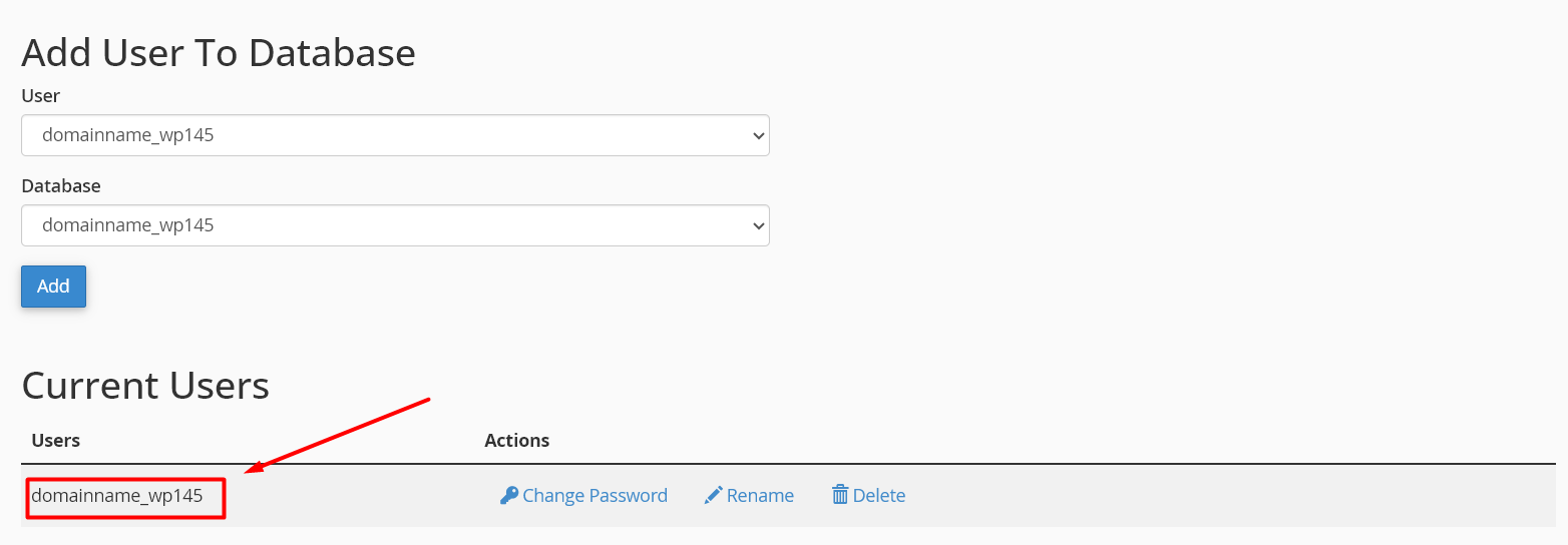Current Database Users in Mysql