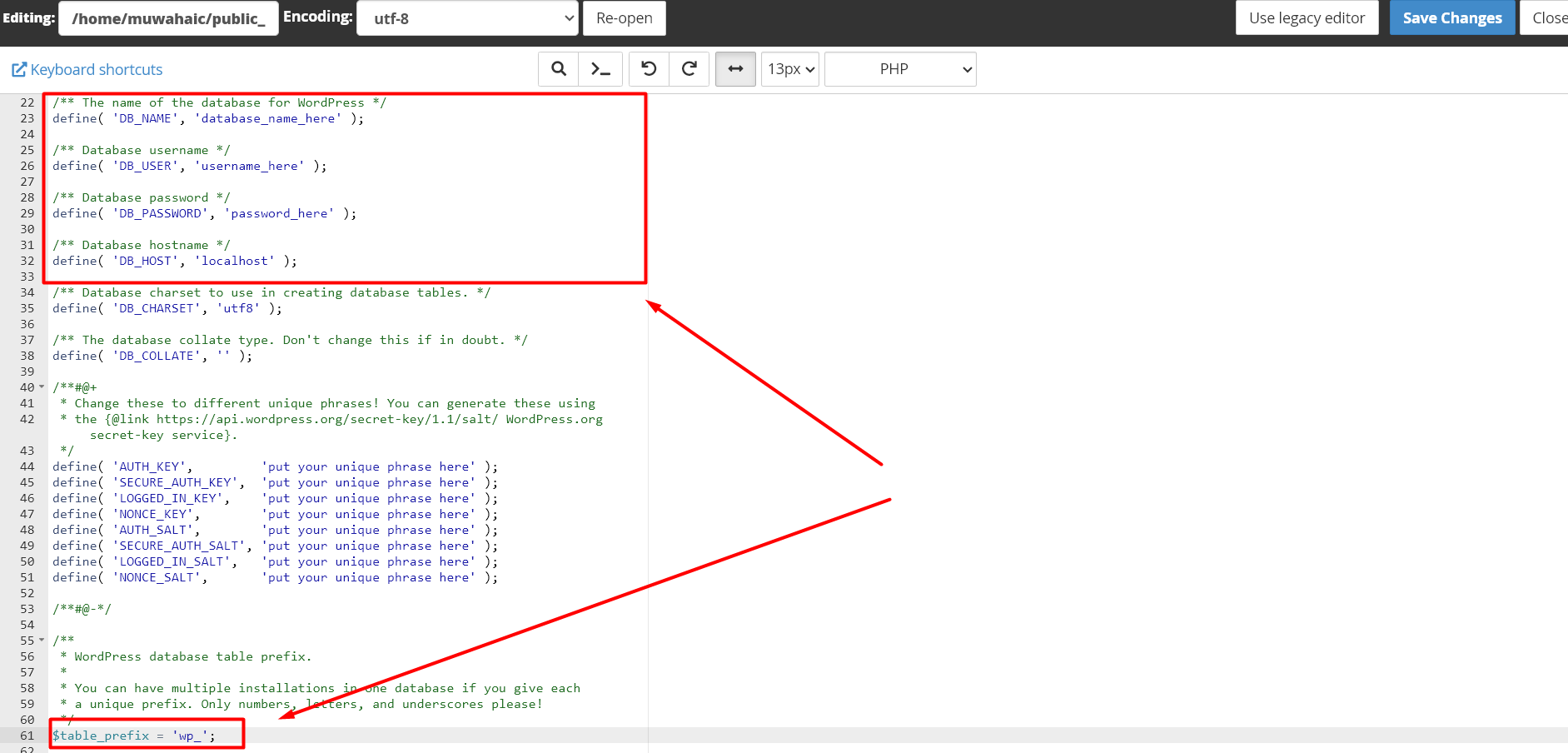 Connect MySQL Database