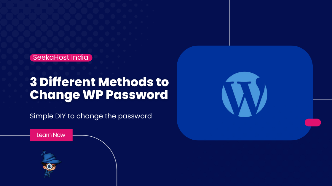 How to change wordpress password yourself