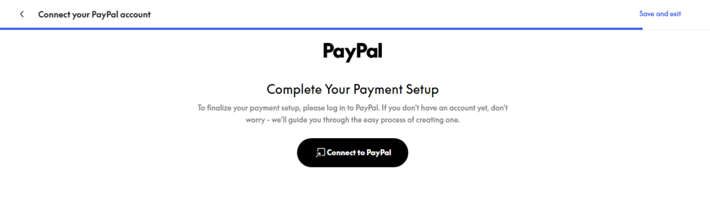 Connect to Paypal - WooCommerce