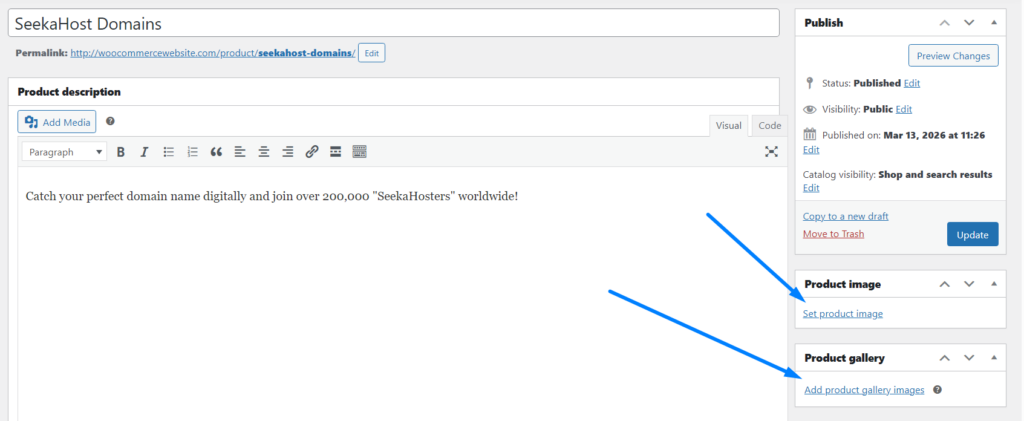 Product Image - WooCommerce
