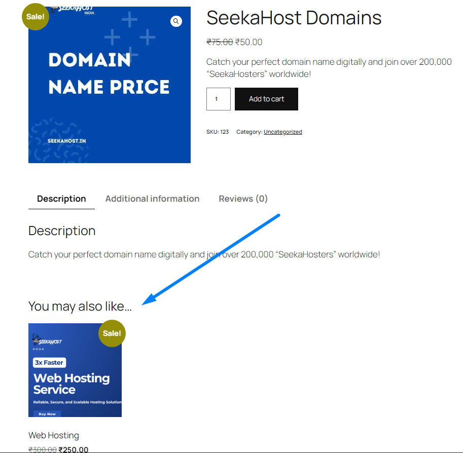 Recommend on Product - WooCommerce