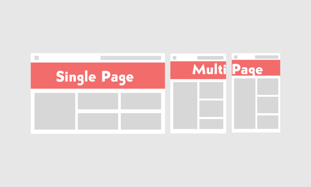 Single Page vs Multi Page