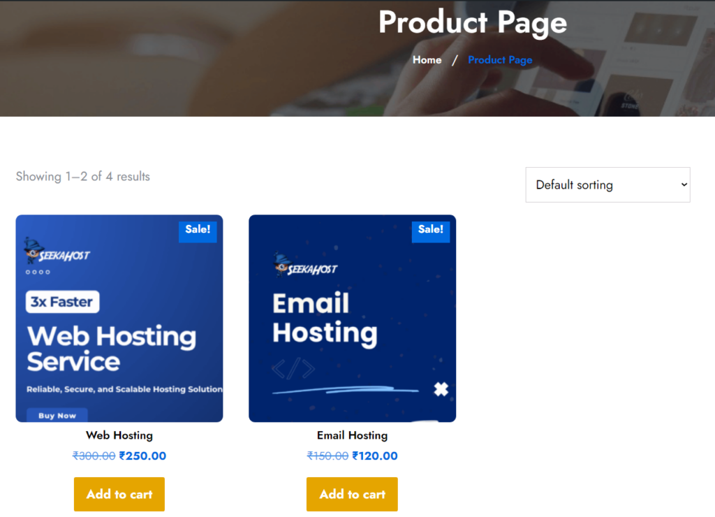 WooCommerce Product Shortcode