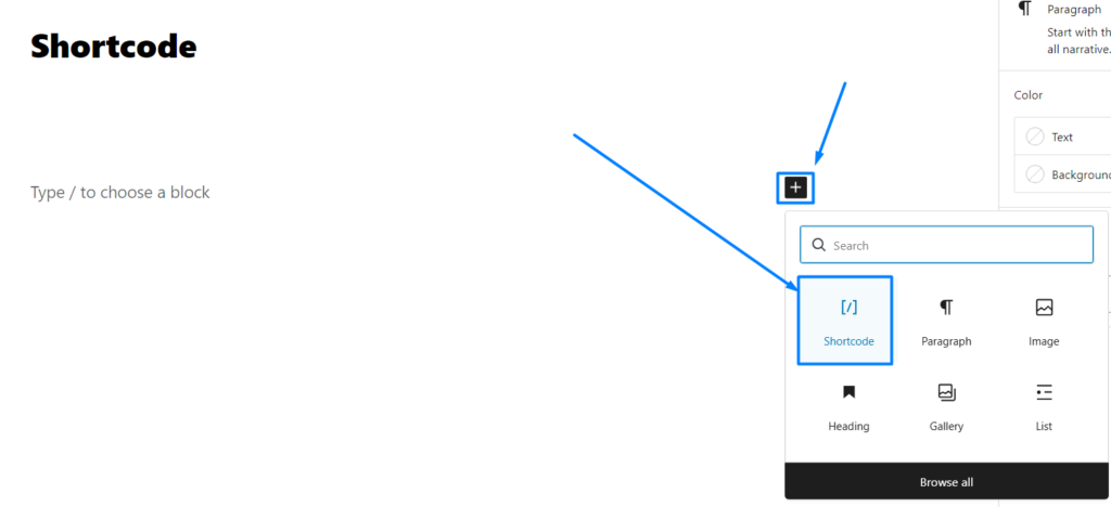 woocommerce shortcode add