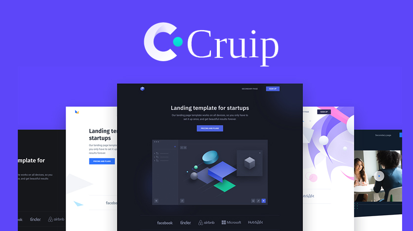 Cruip Free Website Templates
