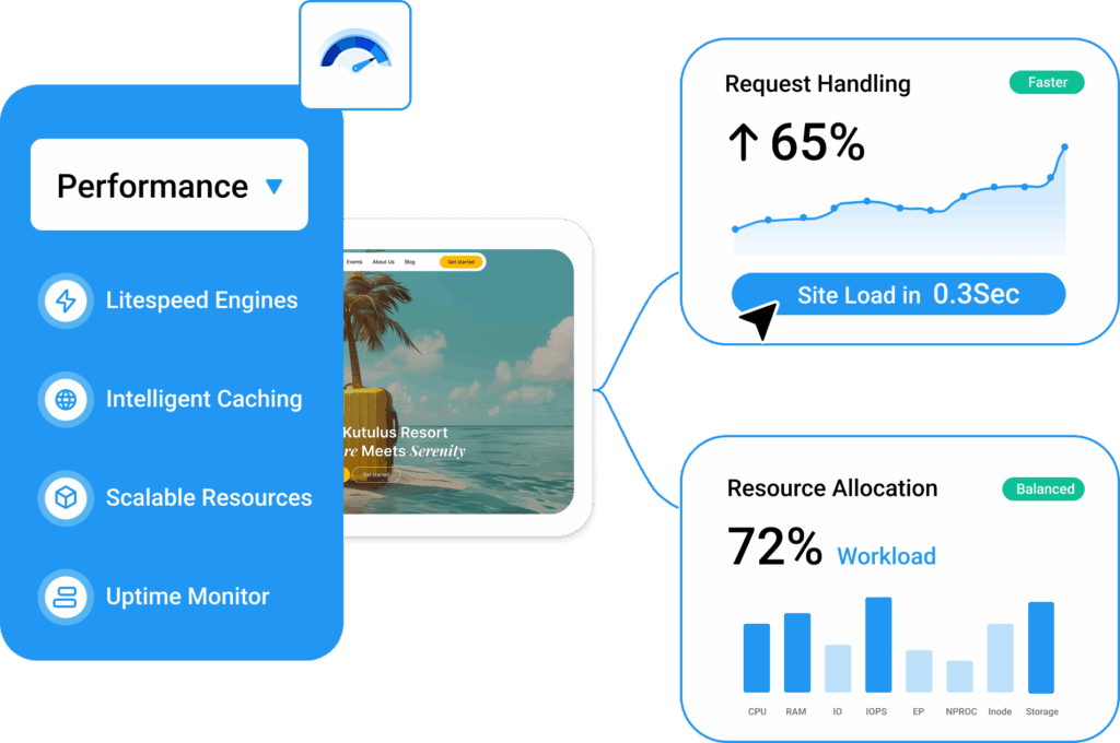 Web Hosting Performance in India