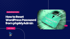 Reset WordPress Password from phpMyAdmin