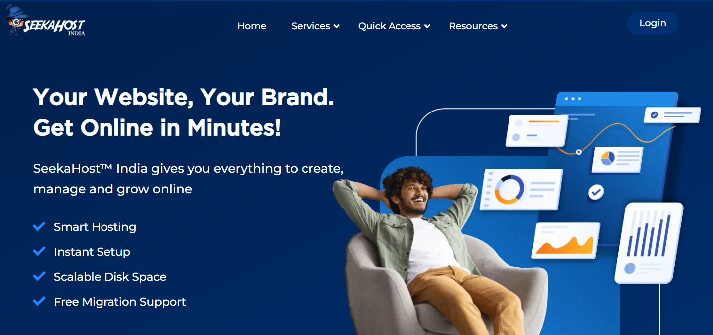 SeekaHost India - 000webhost alternative