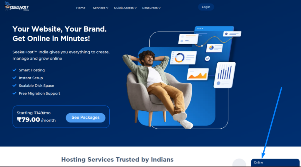 SeekaHost India Live Chat