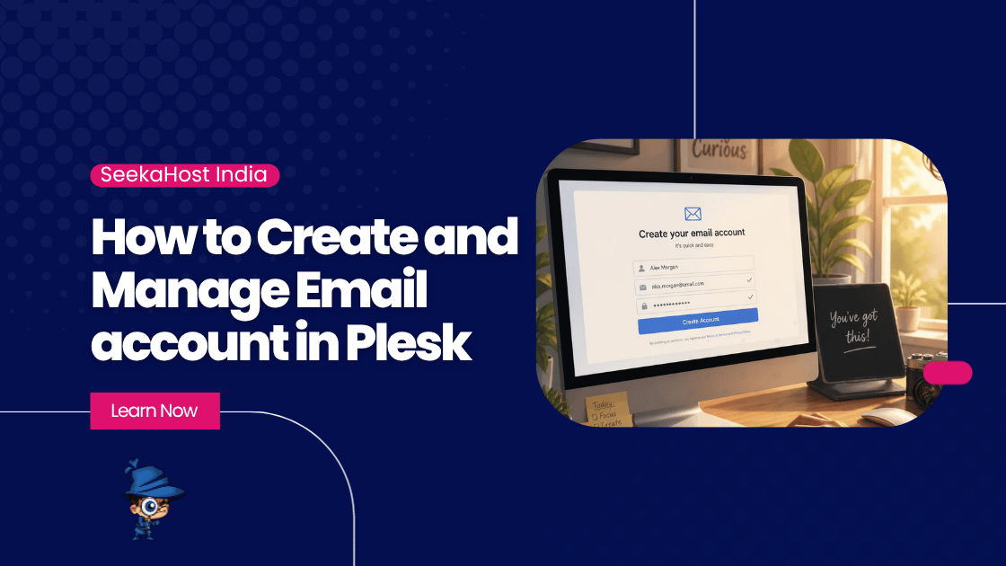 Create and Manage Email account in Plesk