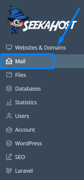 Mail Account - Plesk