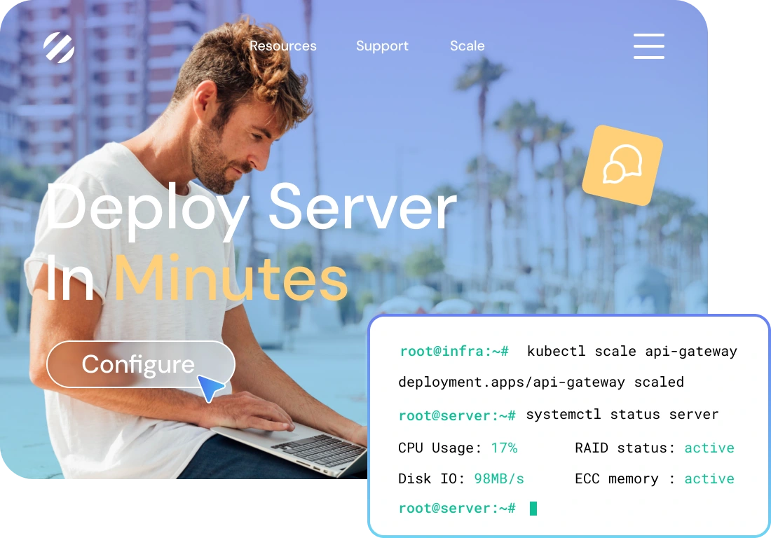 Deploy, Configure, and Manage Dedicated Server in India Without Limits
